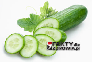 Cucumber and slices isolated on a white background